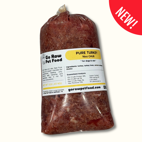 Go Raw Pet Food Pure Turkey Grinds