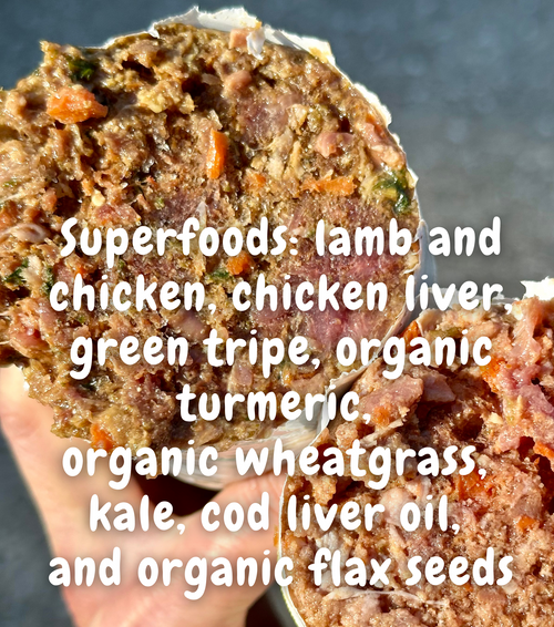 Lamb & Chicken Raw Dog Food