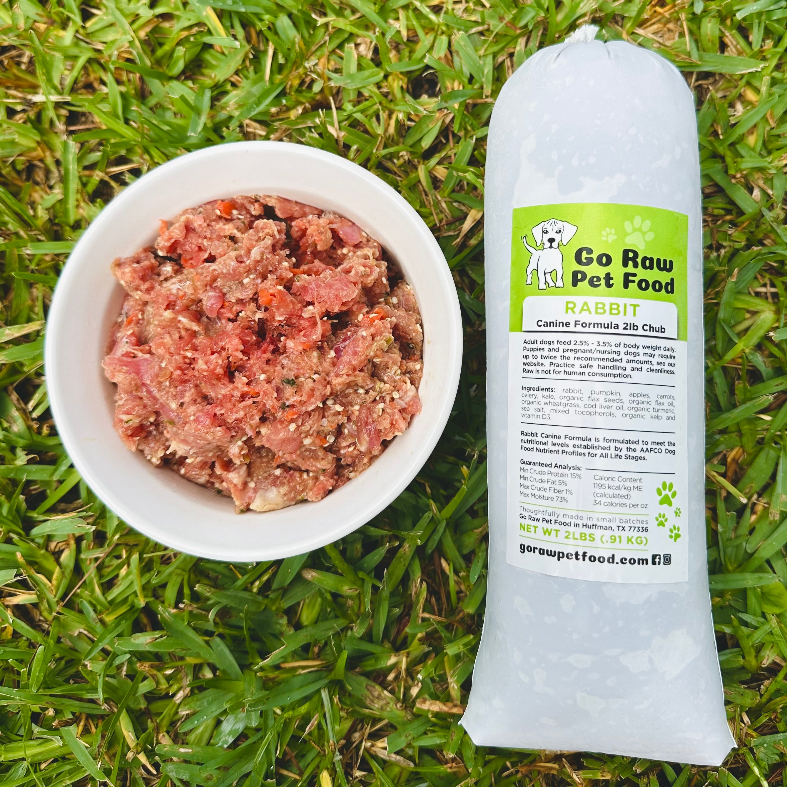 Rabbit Raw Dog Food: Go Raw's Healthy Choice - Main Image