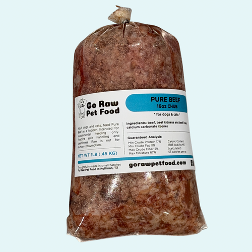 Go Raw Pet Food Pure Beef Grinds