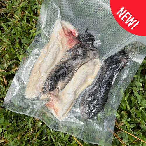 4 Rabbit Feet | Raw Treats